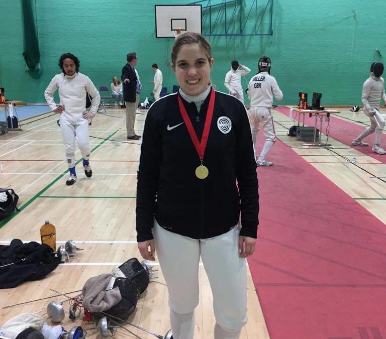Justine Géroudet à Swiss-Fencing !
