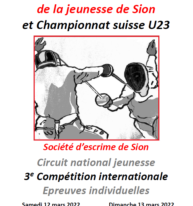 Le tournoi de la Jeunesse de Sion, c’est parti !