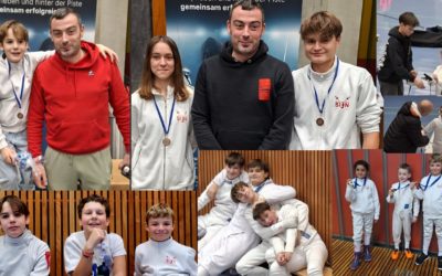 Trois podiums à Zoug !
