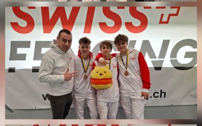 Trois fois le bronze par équipe à Küssnacht